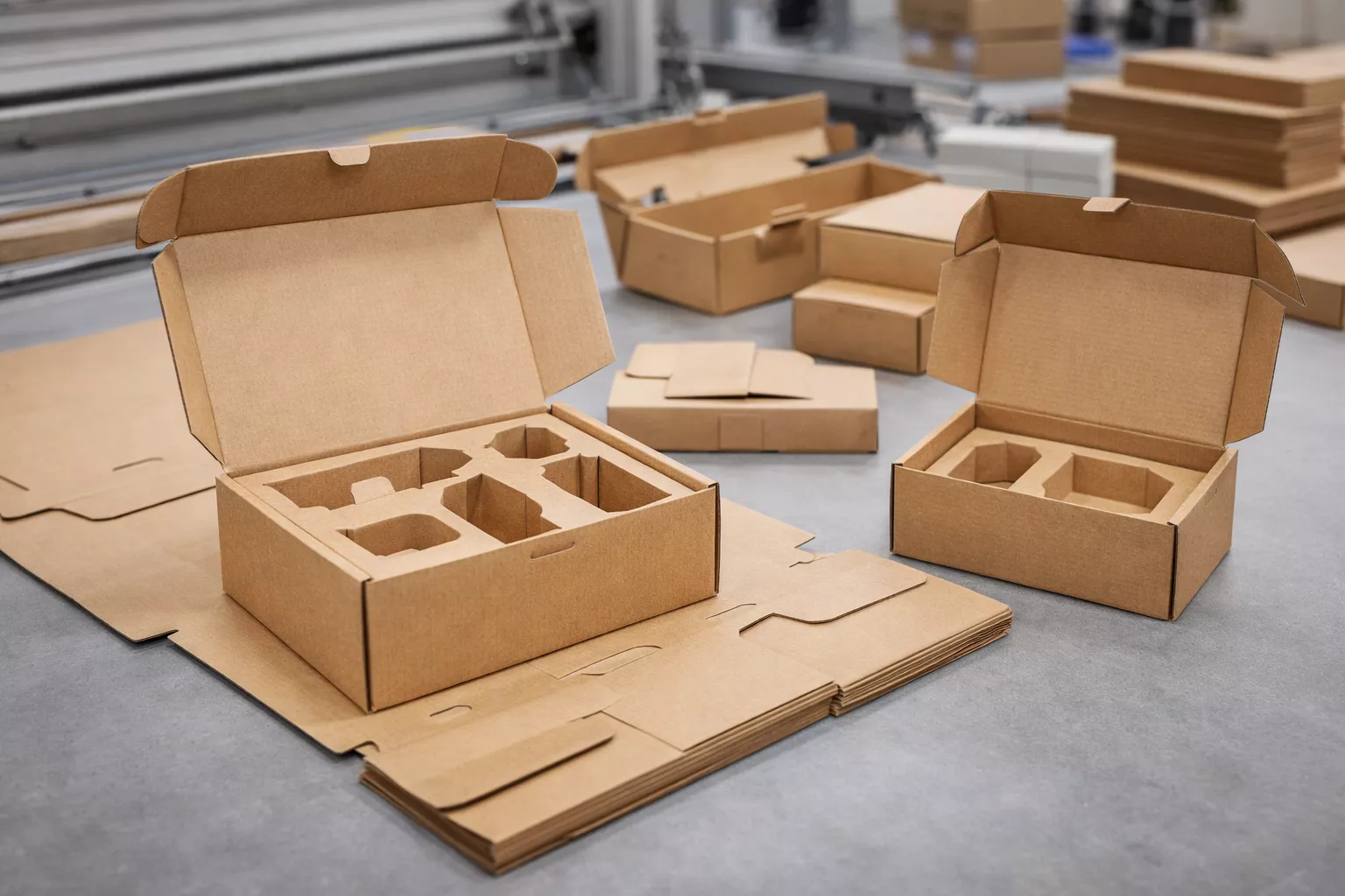 Die-Cut Corrugated Boxes